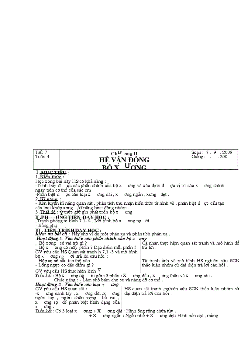 image for page Giáo án sinh8 hkI