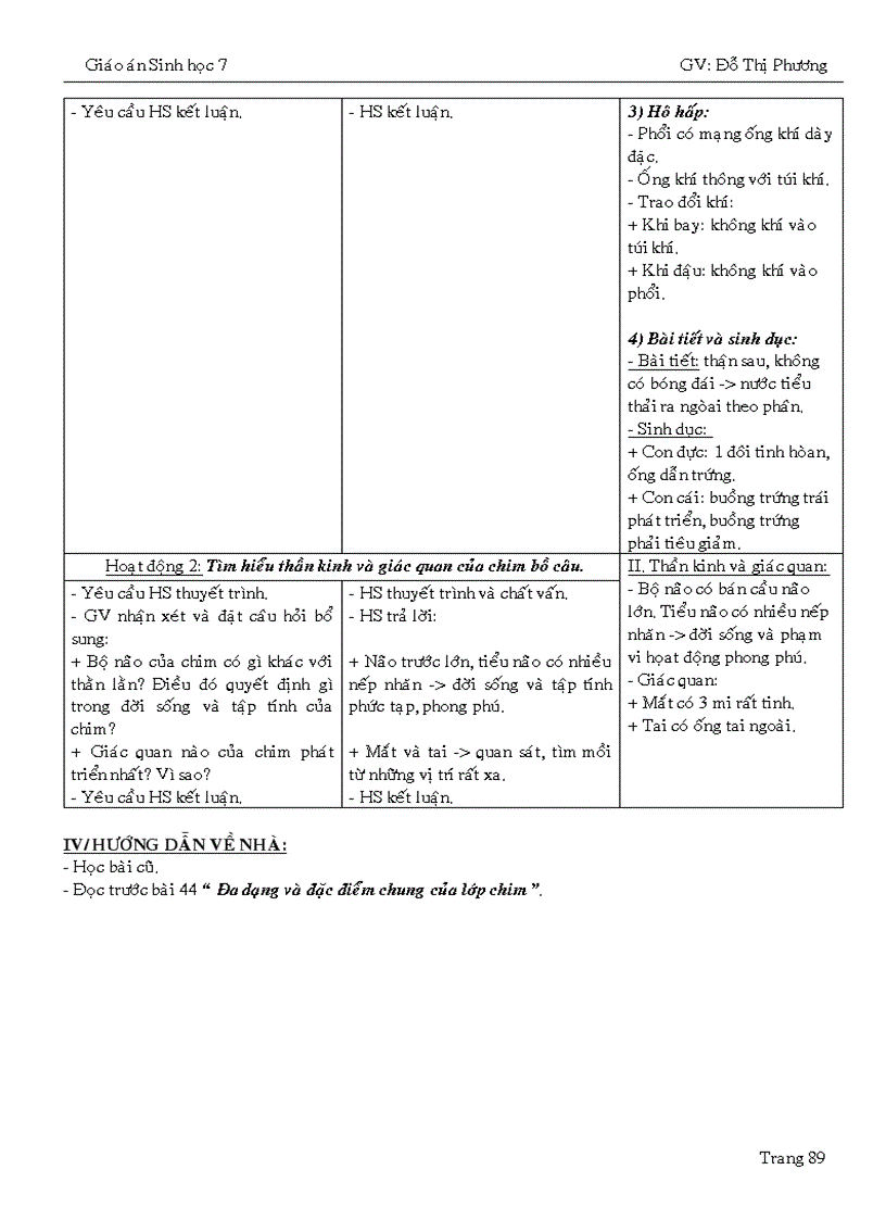 image for page Giáo án sinh 7 cả năm dạy thuyết trình 1