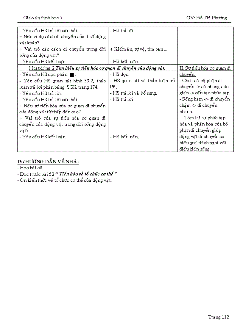 image for page Giáo án sinh 7 cả năm dạy thuyết trình 1