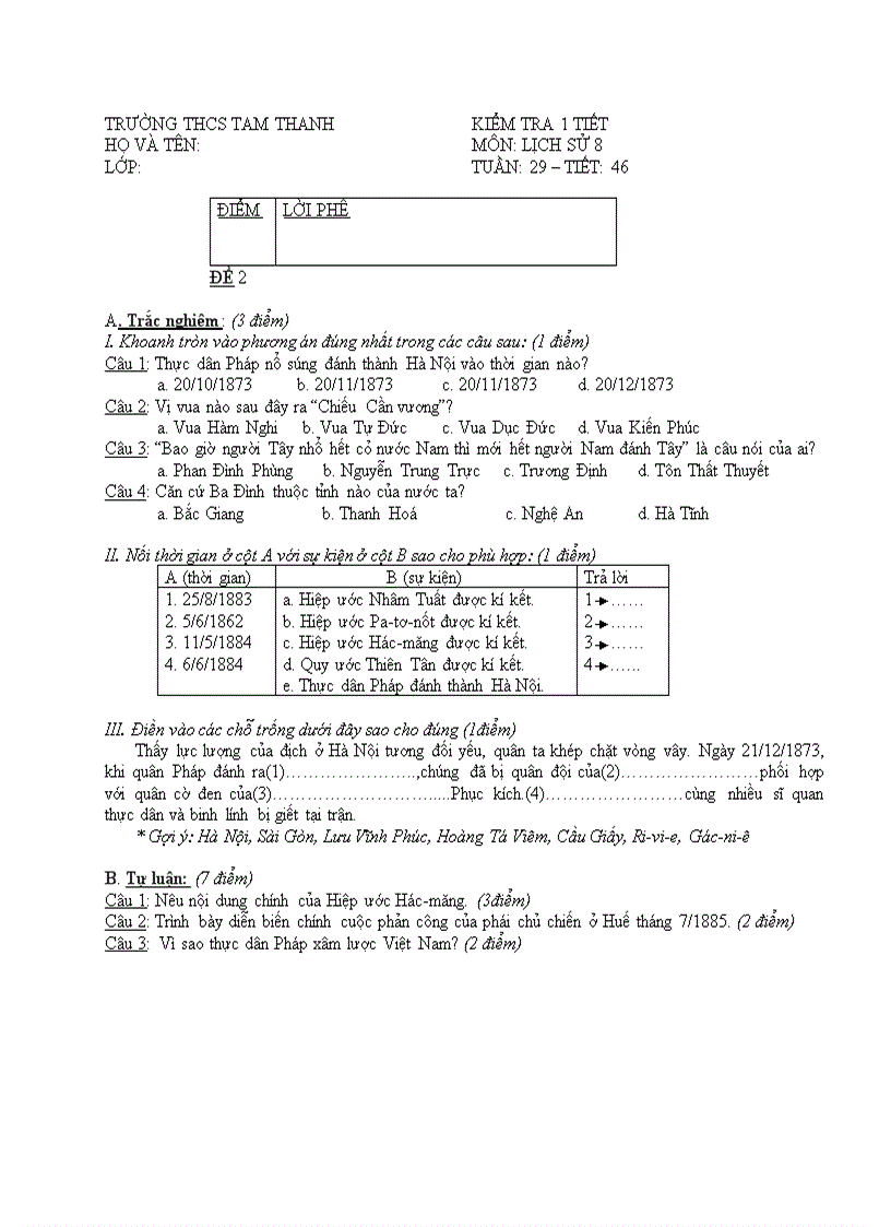 image for page Lịch sử 8 tuần 29