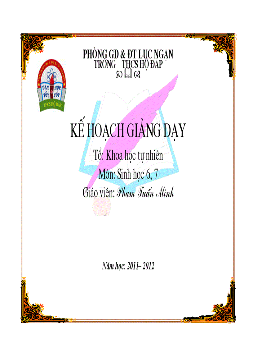 image for page Mẫu bìa giáo án đẹp 1