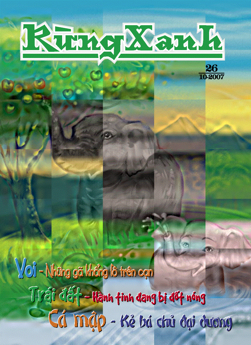 image for page RỪNG XANH Số 26