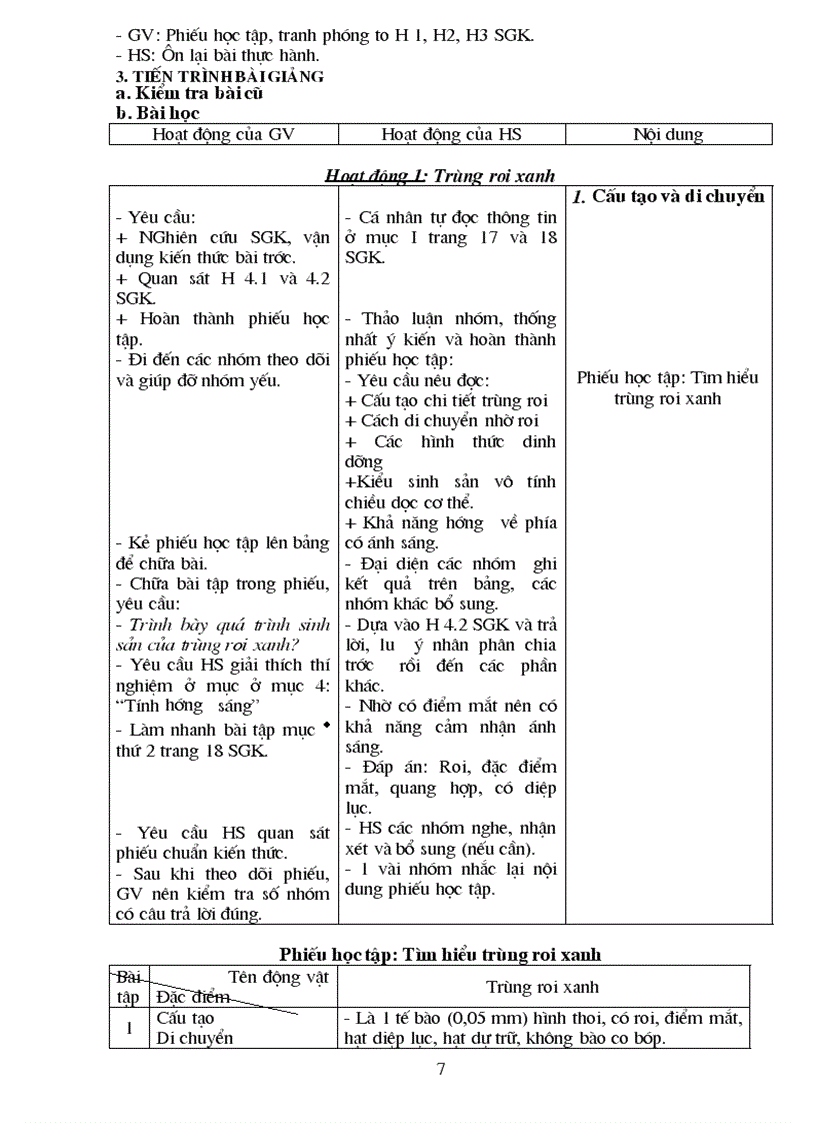 image for page Sinh 7 Chọn bộ