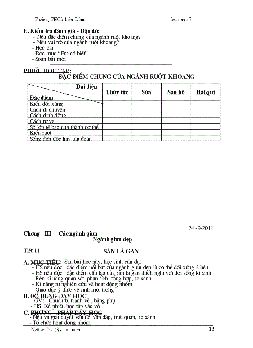 image for page Sinh 7 Theo PPCT mới