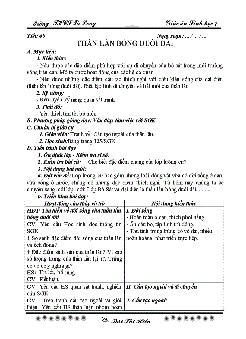 image for page Sinh 7 tiet 37 40 theo chuan