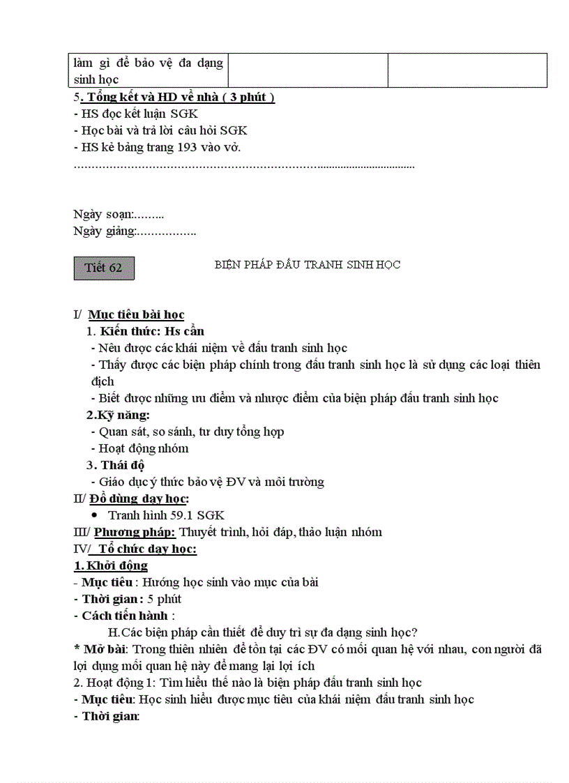 image for page Sinh học 7 chuẩn KTKN Tích hợp NEW cả năm