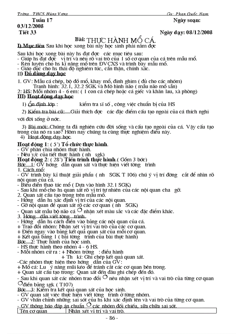 image for page Sinh hoc 7 HKI có cột bổ sung