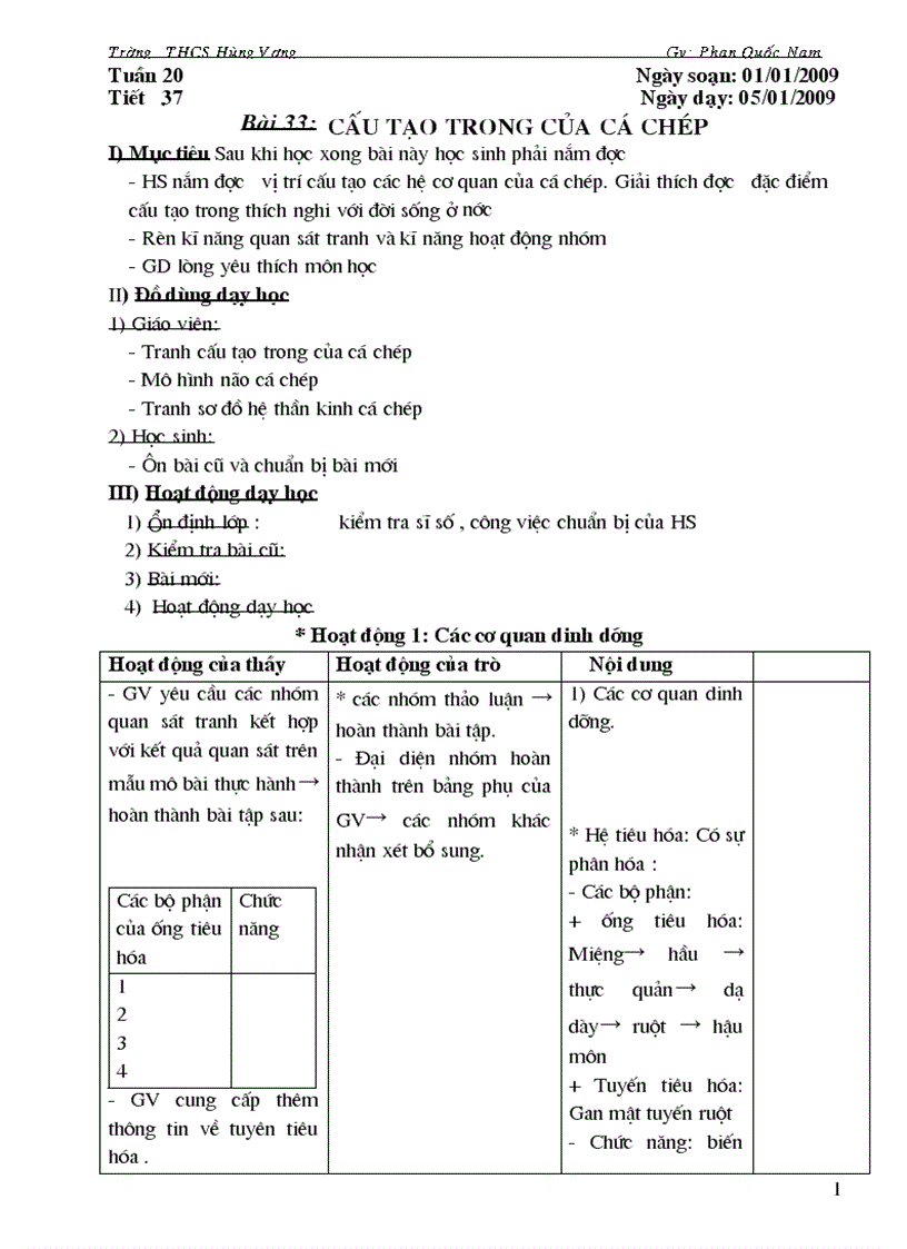image for page Sinh hoc 7 HKII có cột bổ sung