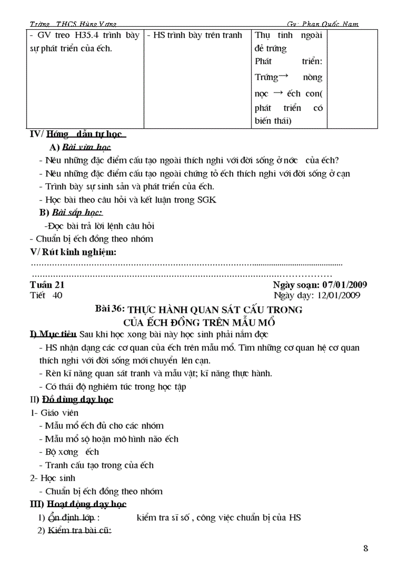 image for page Sinh hoc 7 HKII có cột bổ sung