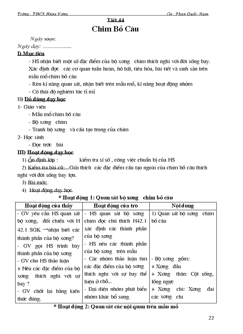 image for page Sinh hoc 7 HKII có cột bổ sung