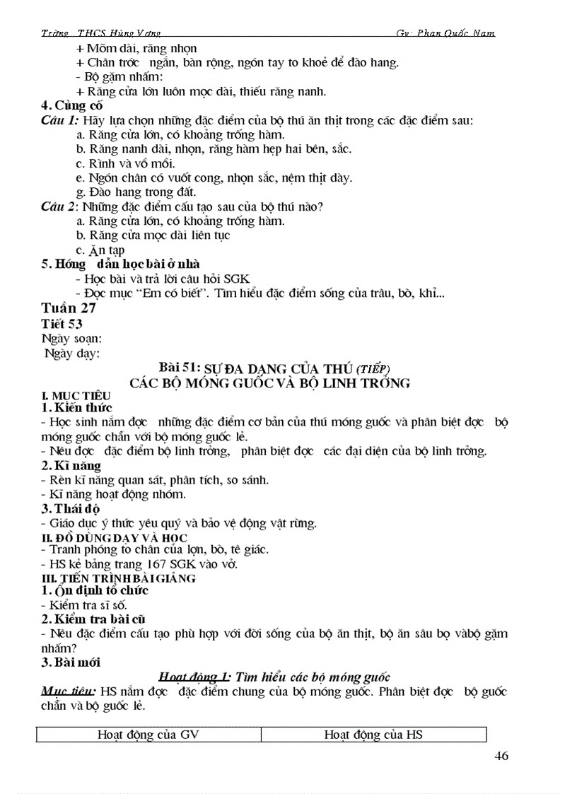 image for page Sinh hoc 7 HKII có cột bổ sung