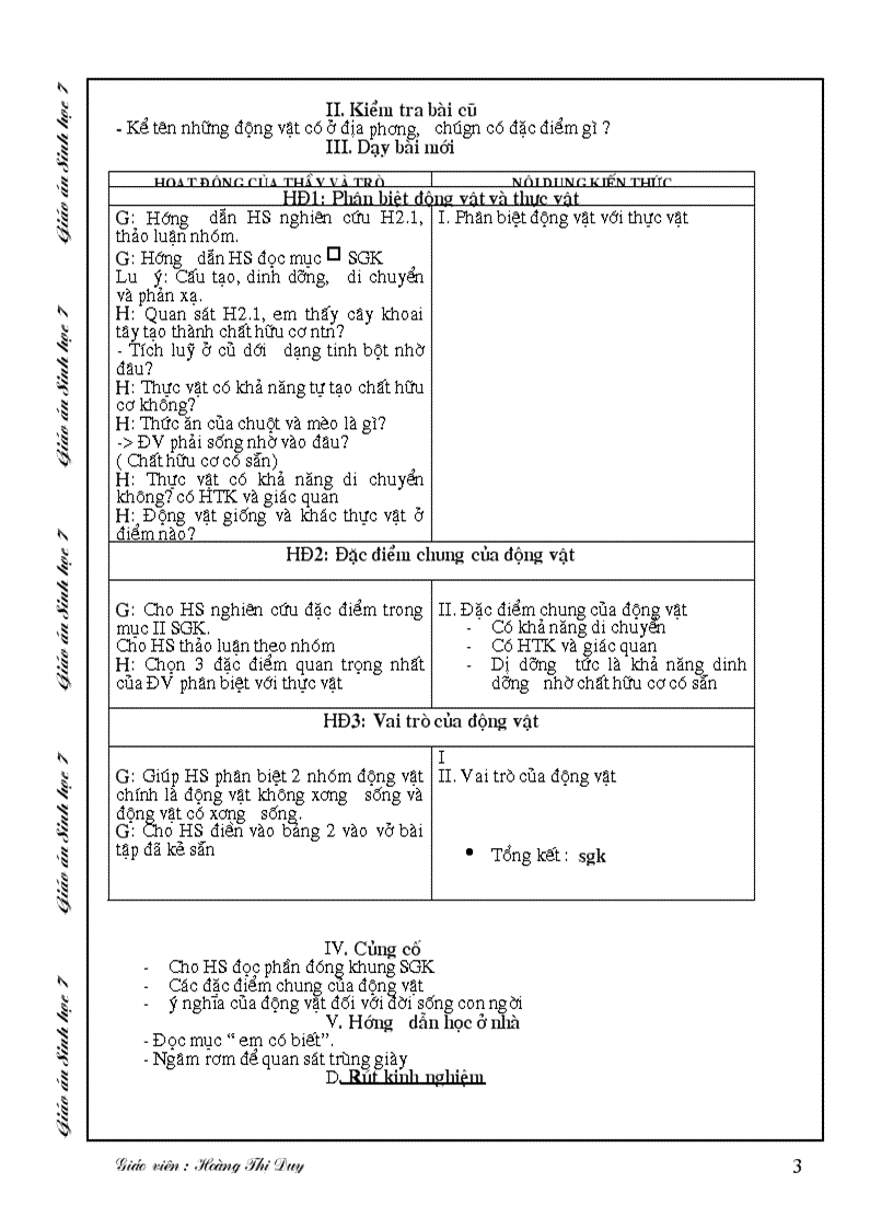 image for page Sinh Học 7 kỳ 1