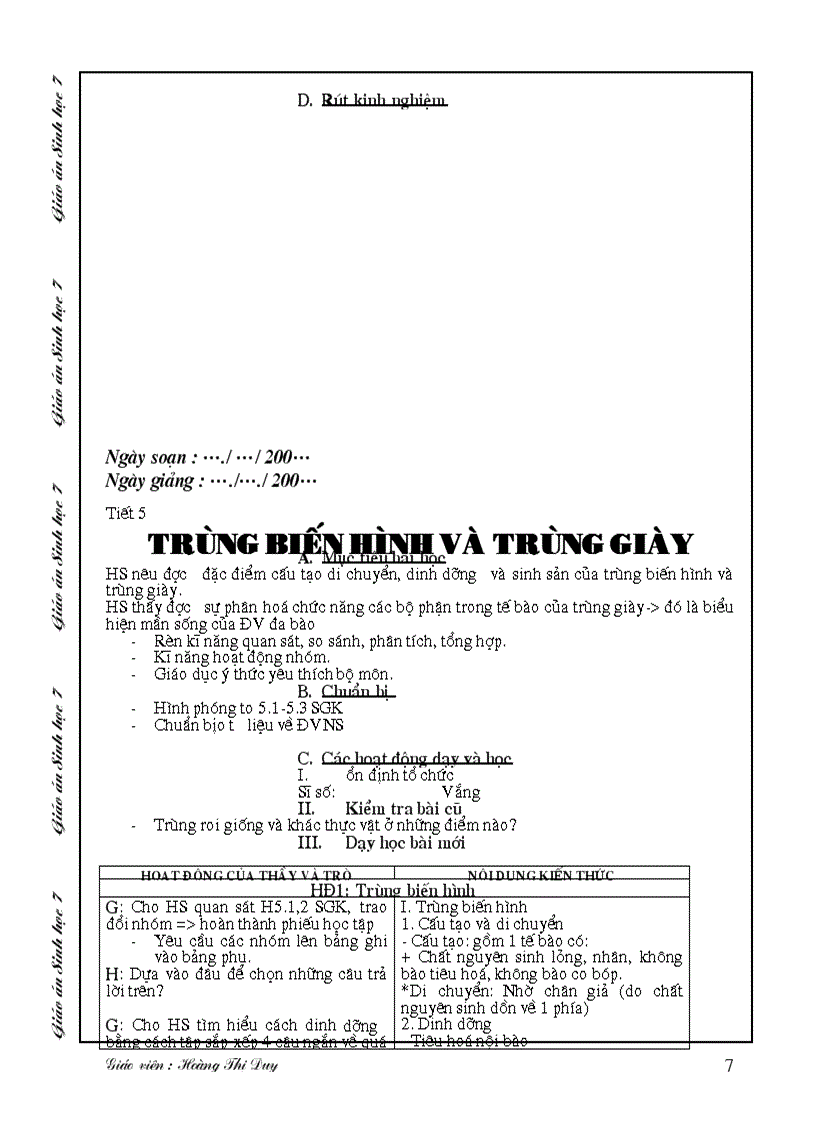 image for page Sinh Học 7 kỳ 1