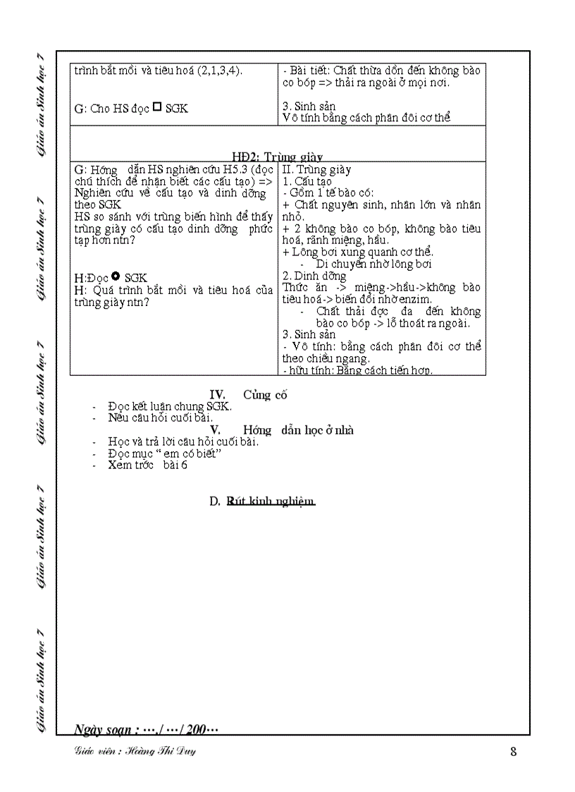 image for page Sinh Học 7 kỳ 1