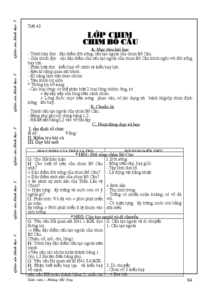 image for page Sinh Học 7 kỳ 1