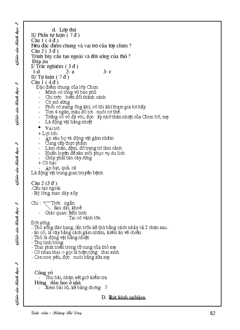 image for page Sinh Học 7 kỳ 1