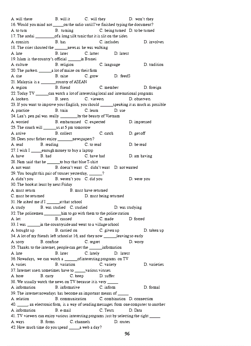 image for page Tai lieu phuc vu giang day tieng anh lop 9