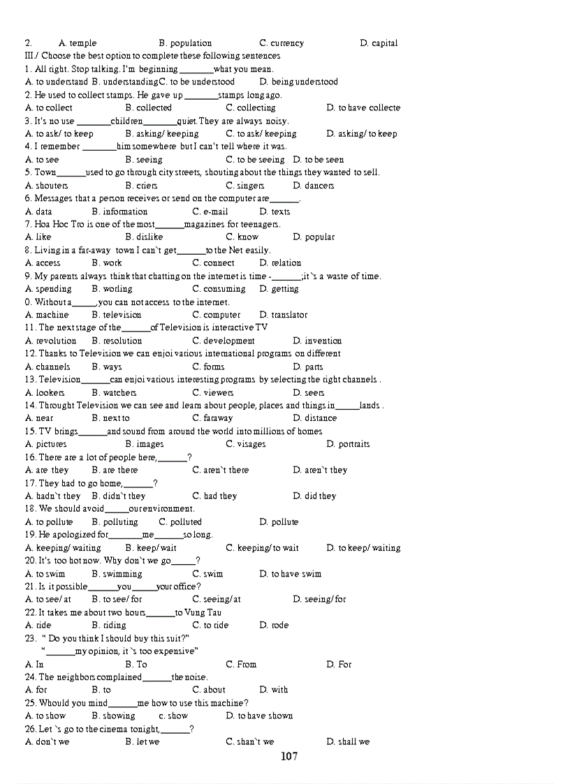 image for page Tai lieu phuc vu giang day tieng anh lop 9