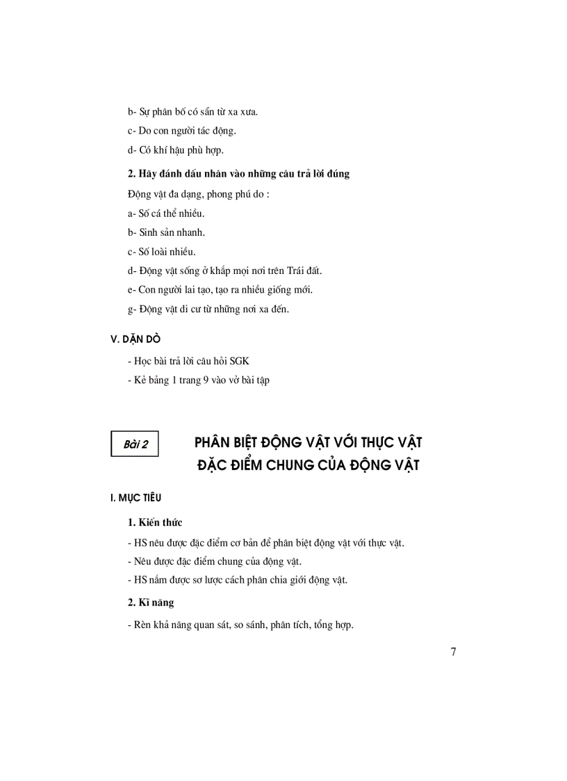 image for page Thiết kế bài giảng Sinh học 7