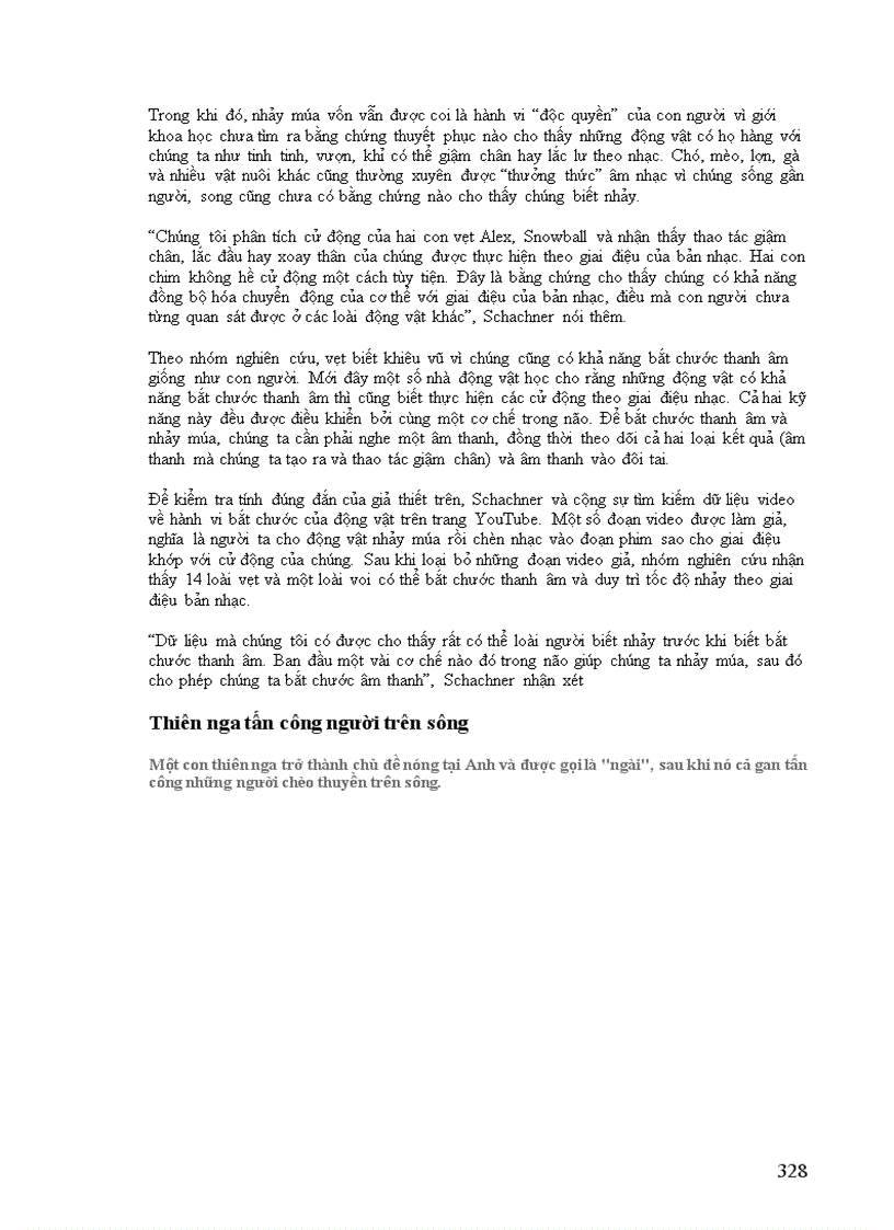 image for page Thông tin về động vật Phần I