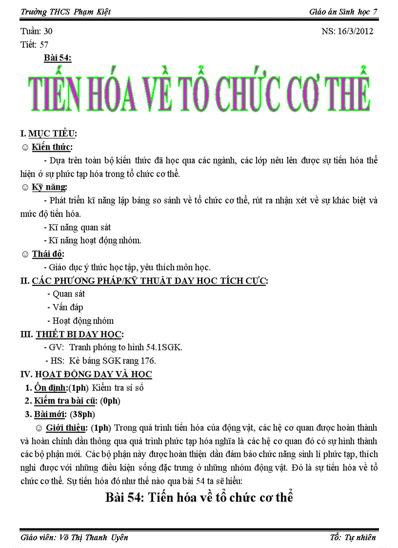 image for page Tiet 57 sinh hoc 7