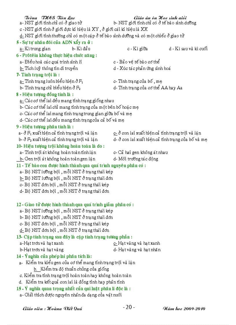 image for page TL on HSG sinh 9