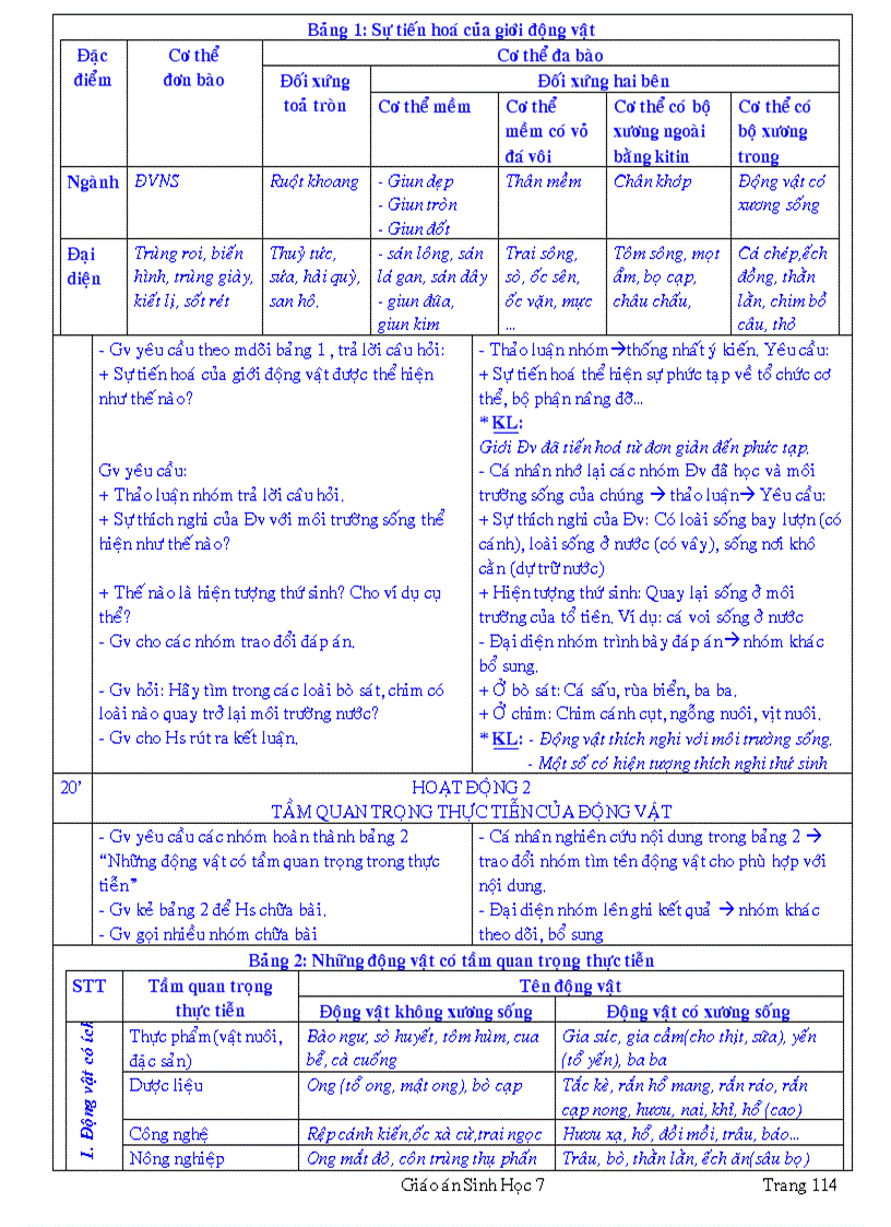 image for page Trọn bộ giáo án 7