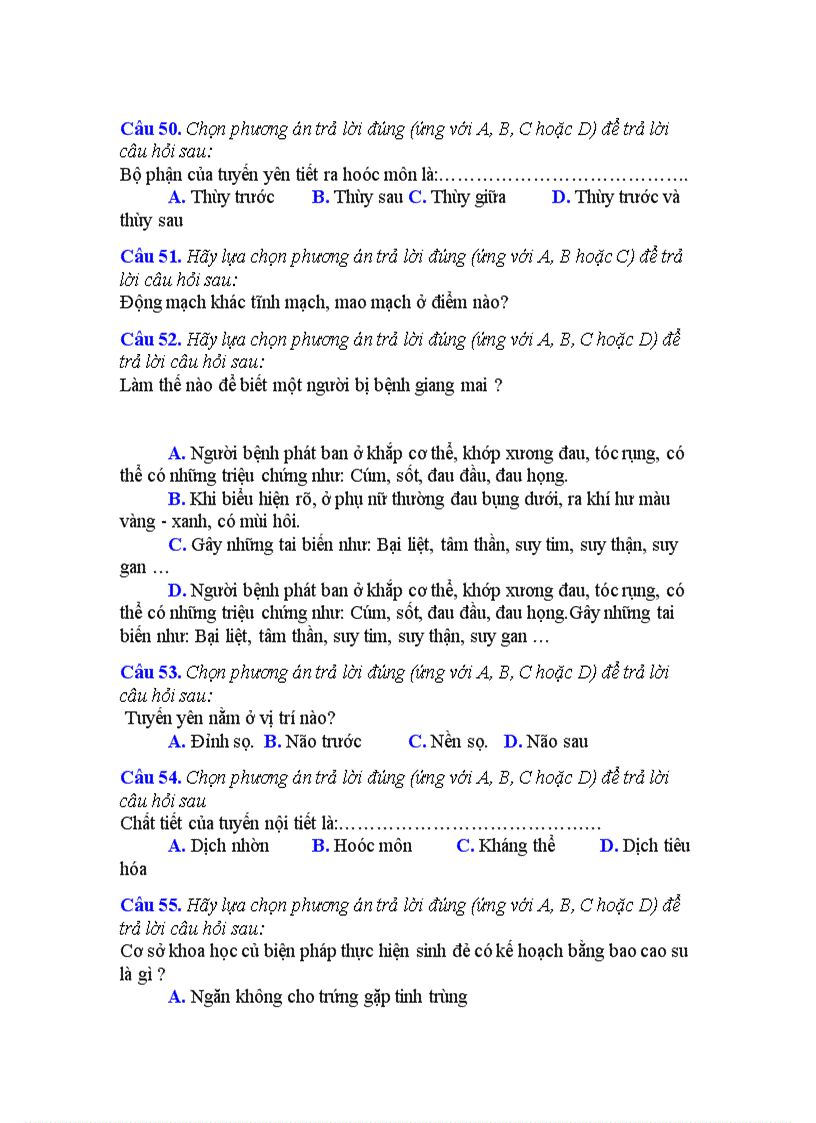 image for page 484 câu trắc nghiệm