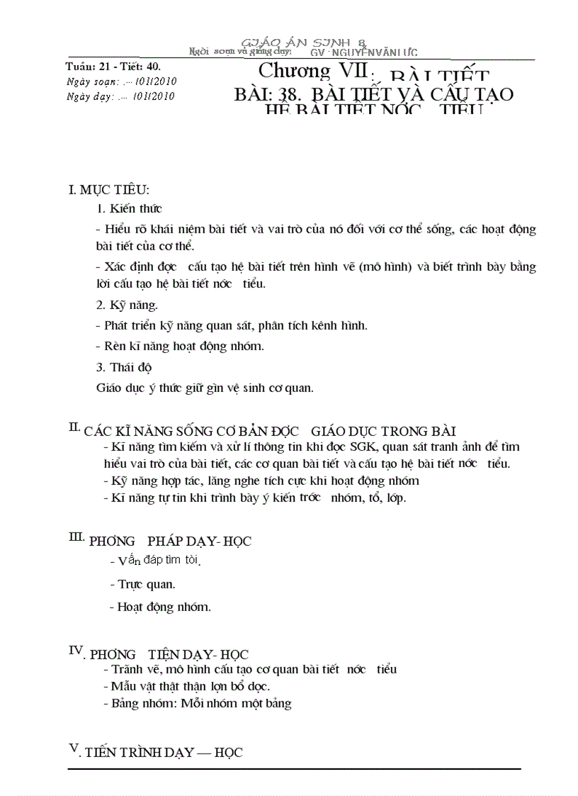 image for page Bai 38 Bai tiet va cau tao he bai tiet nuoc tieu