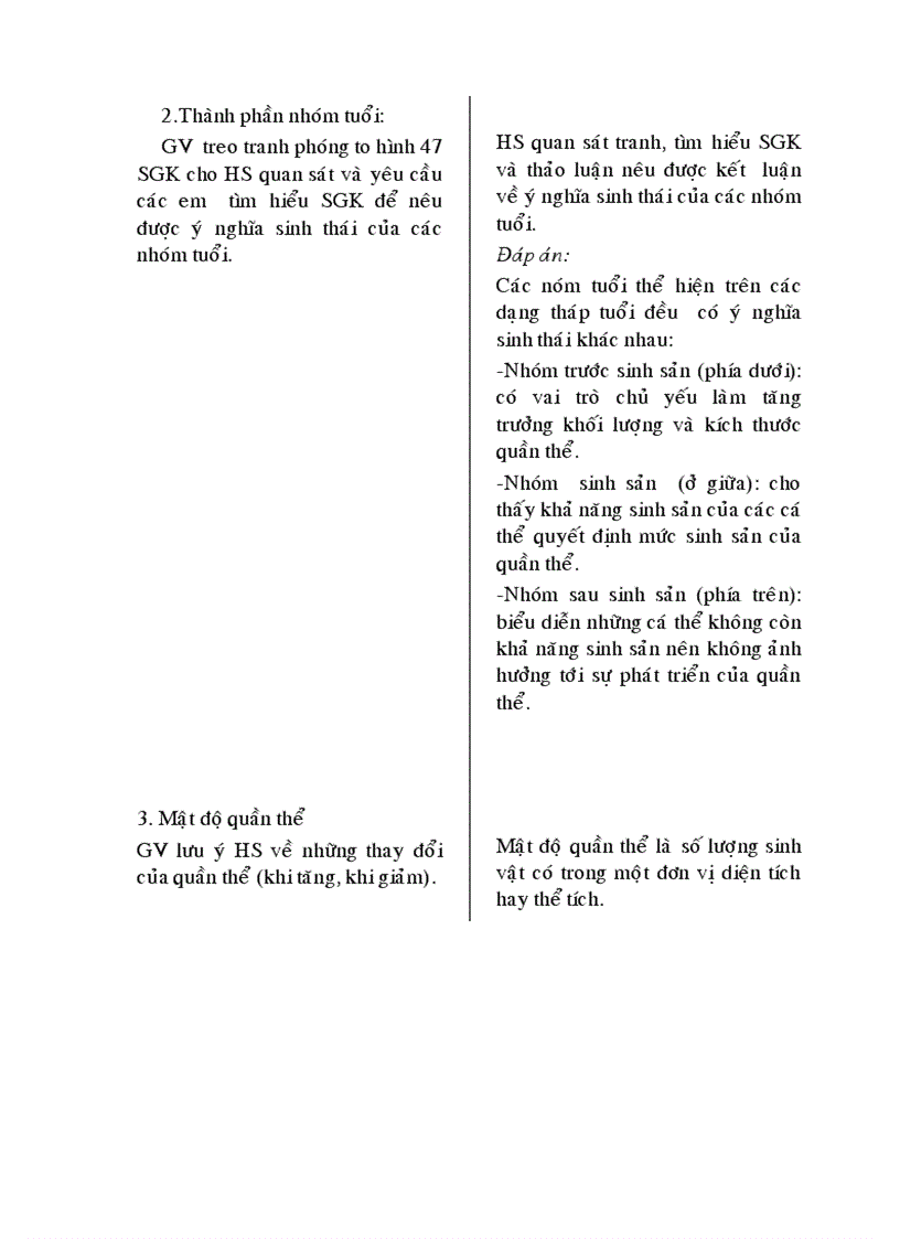 image for page Bài 47 Quần thể sinh vật