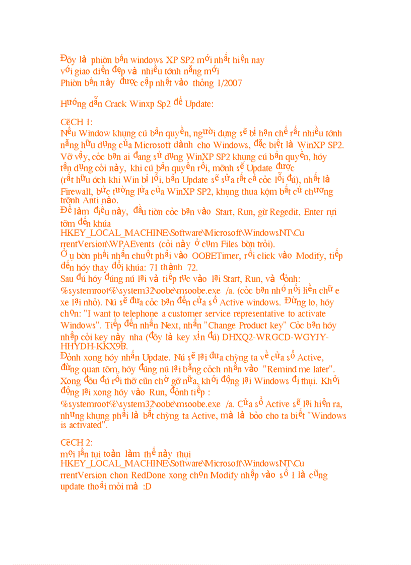 image for page Bản quyền hóa windows