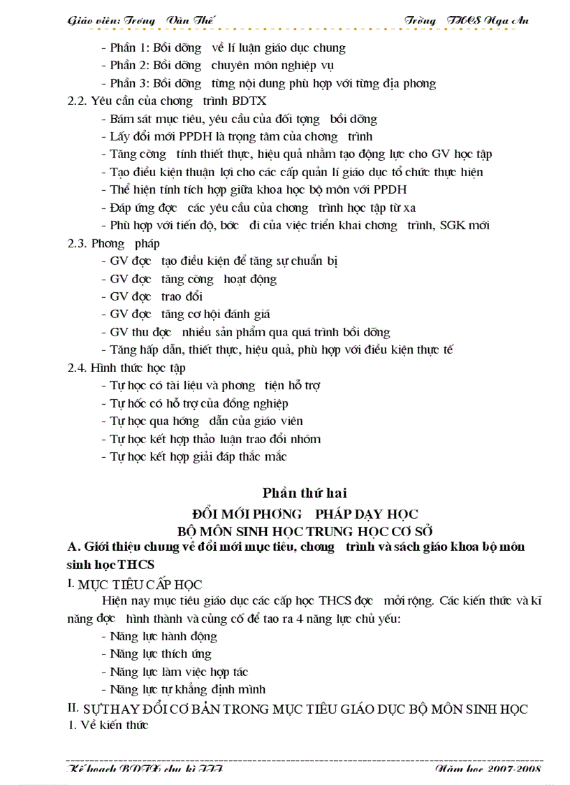 image for page Bồi dưỡng thường xuyên chu kỳ III