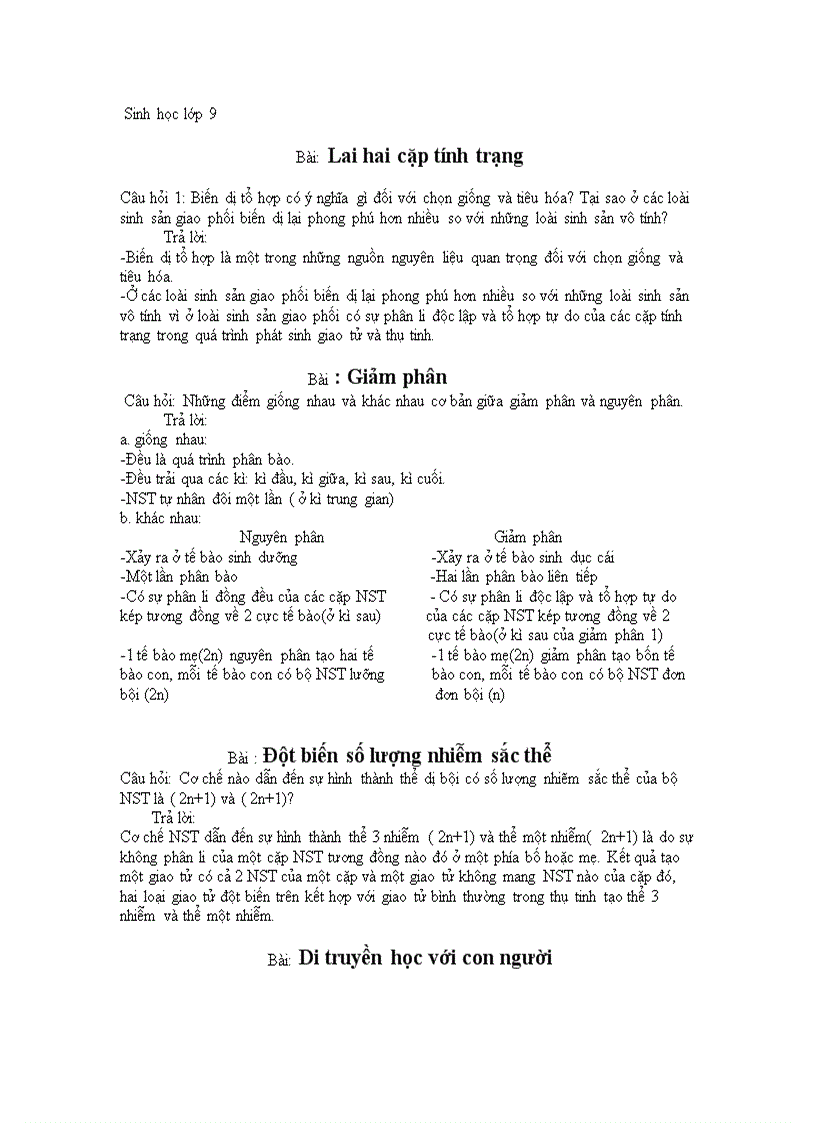 image for page Cau hoi sinh hoc 6 7 8 9