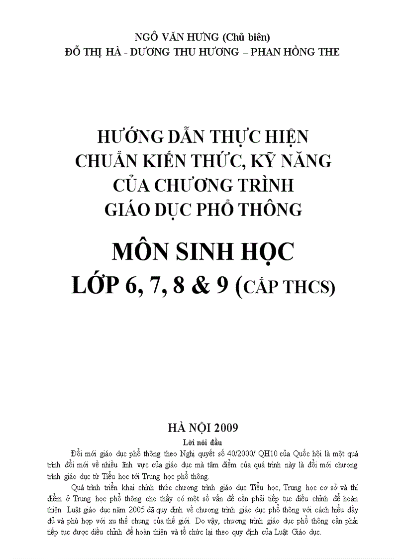 image for page Chuan kien thuc Sinh hoc 8
