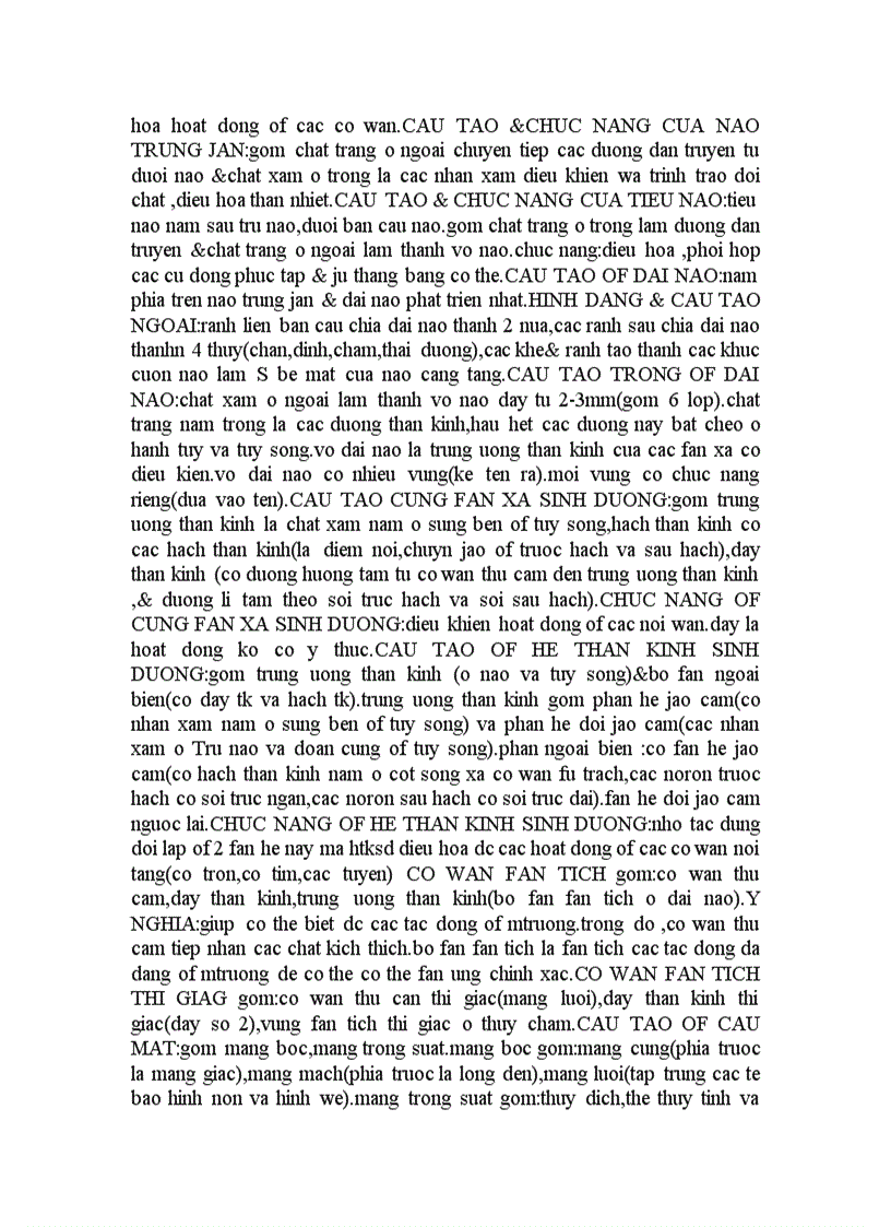 image for page De cuong hk II sinh hoc 8