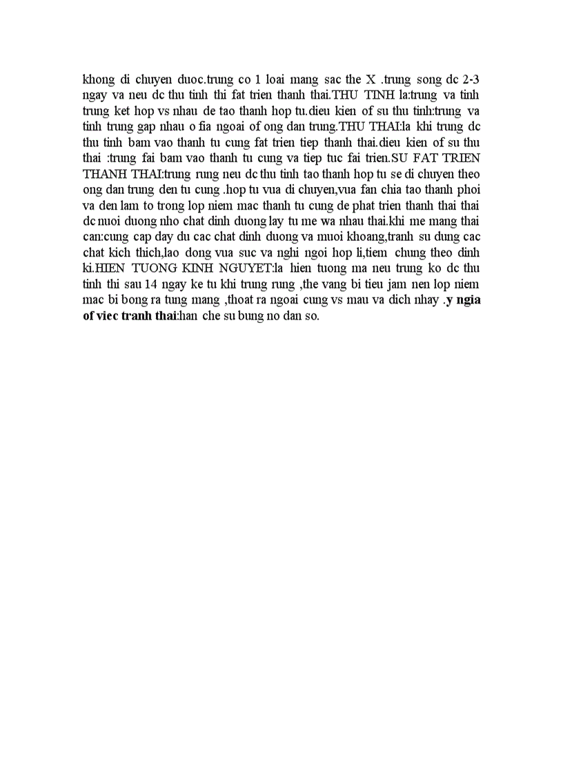 image for page De cuong hk II sinh hoc 8