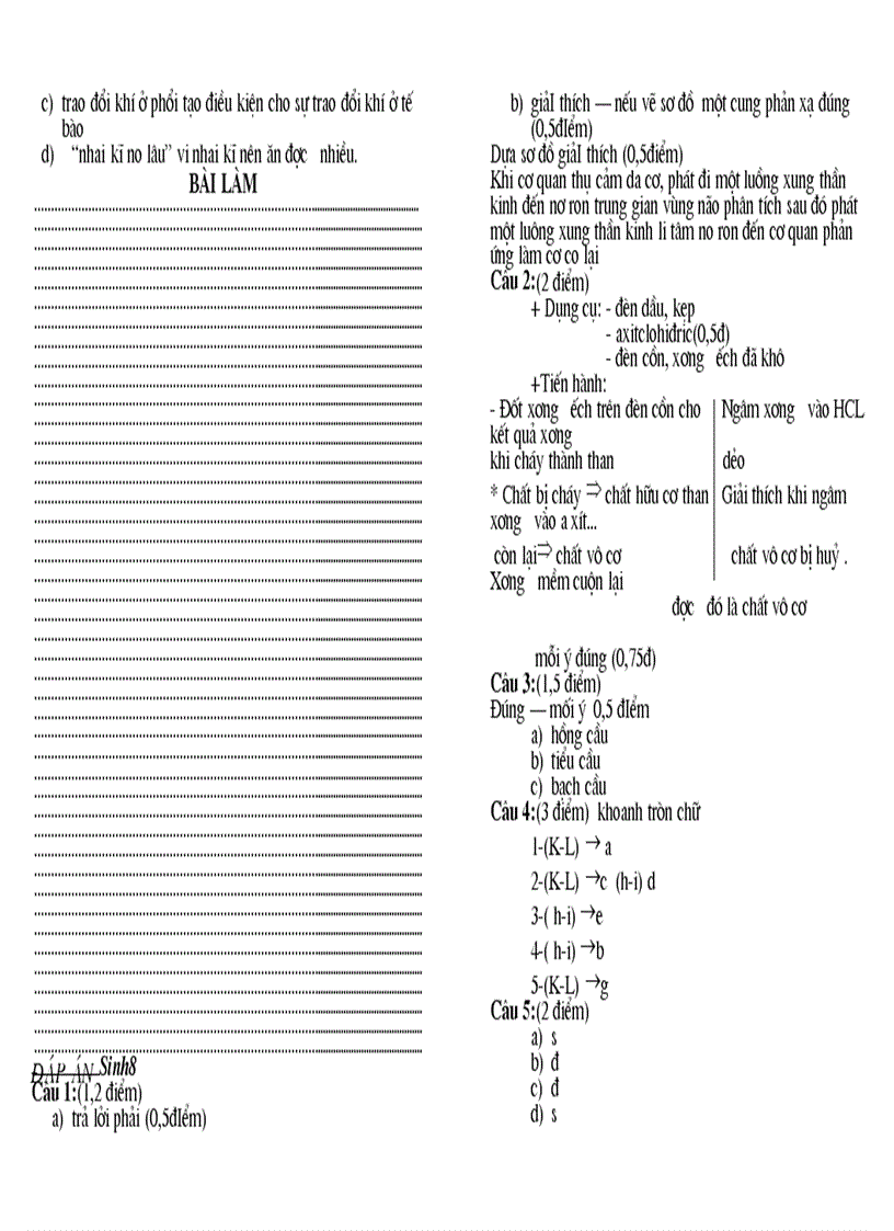 image for page Đề thi chọn HSG sinh lớp 8