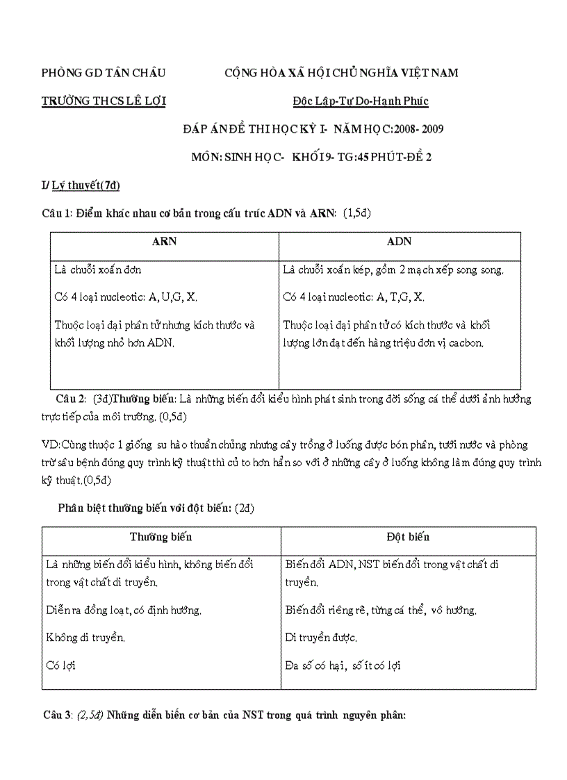 image for page Đề thi HKi 8