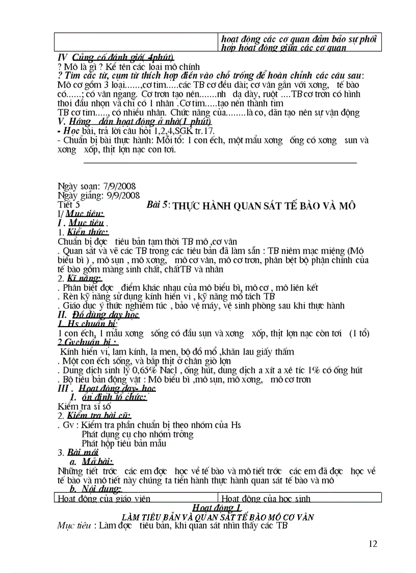 image for page G A Sinh 8 HK I Soạn Theo TKBG