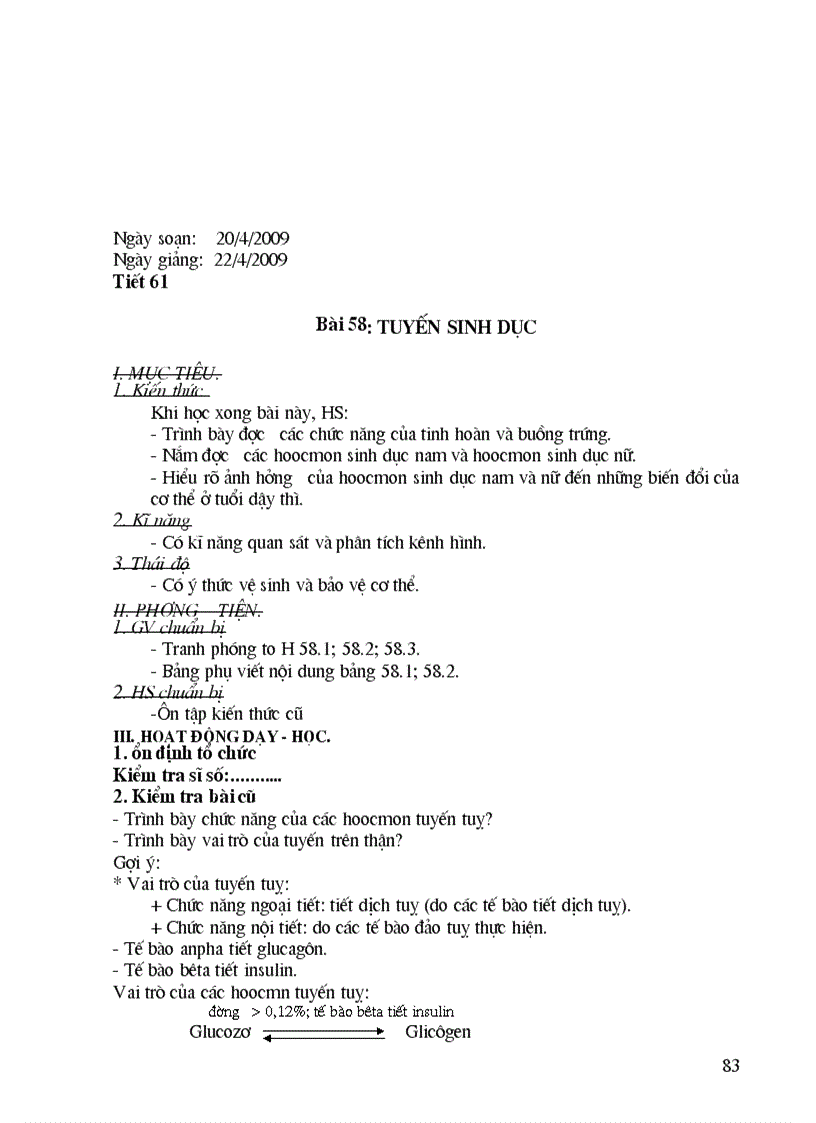 image for page G A Sinh 8 HKII Soạn Theo TKBG