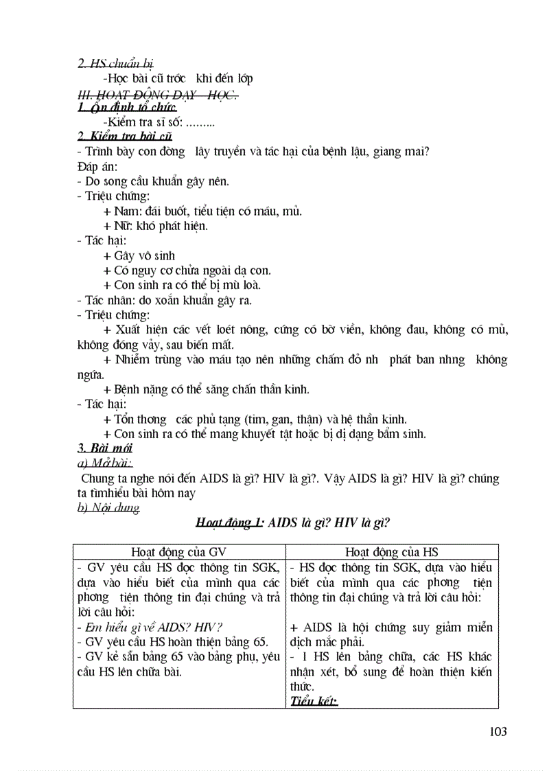 image for page G A Sinh 8 HKII Soạn Theo TKBG