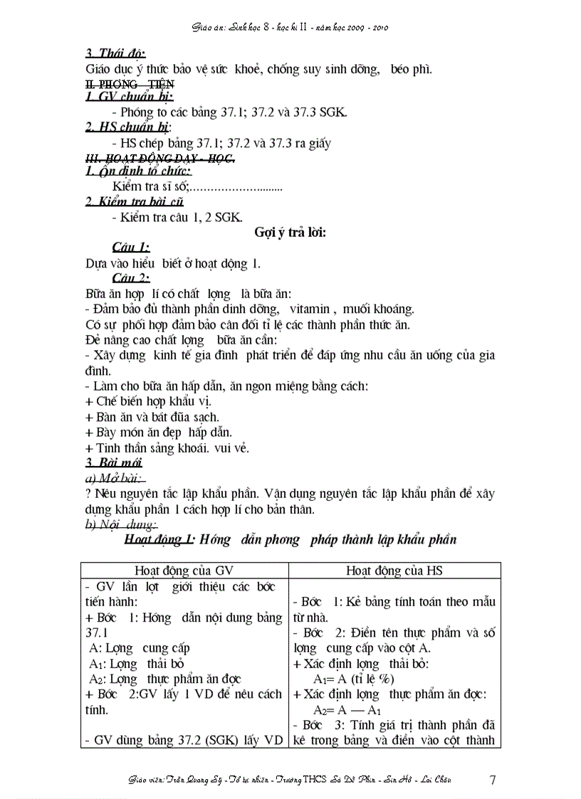 image for page Ga Sinh học8 hkI I Soạn theo TKBG