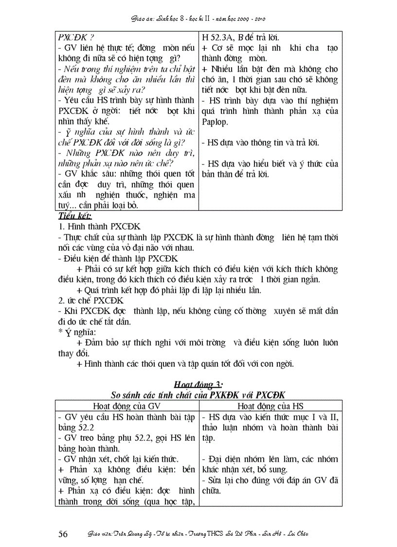 image for page Ga Sinh học8 hkI I Soạn theo TKBG