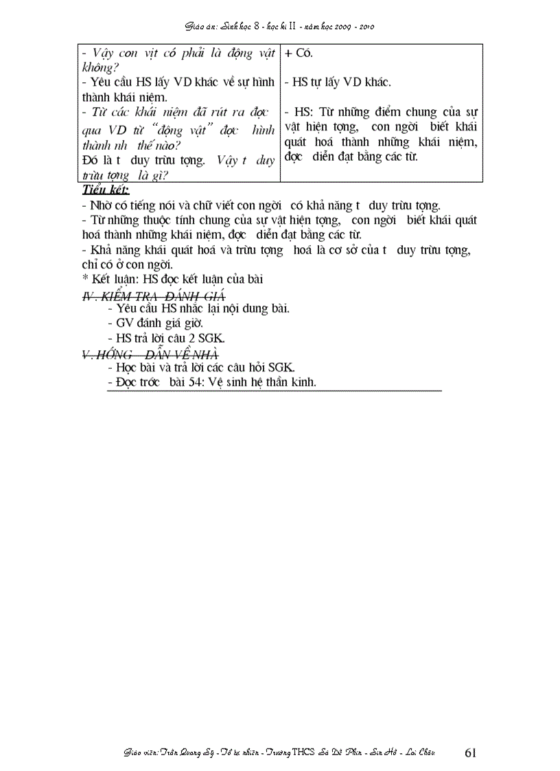 image for page Ga Sinh học8 hkI I Soạn theo TKBG