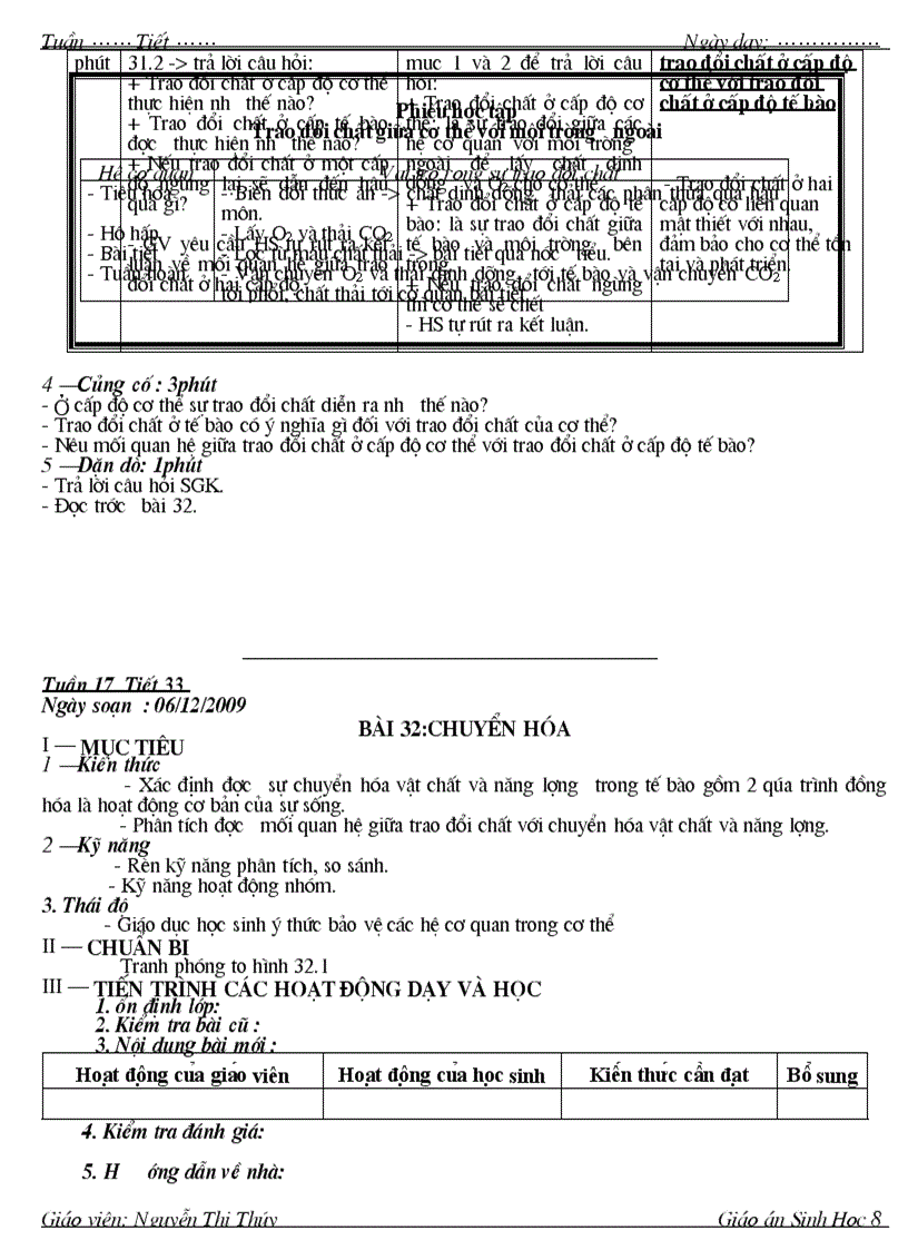 image for page Giao án sinh8