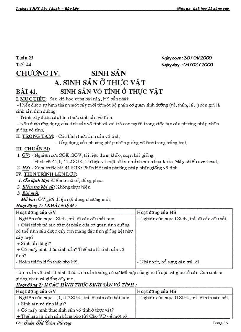 image for page Giao an 11nc hk2