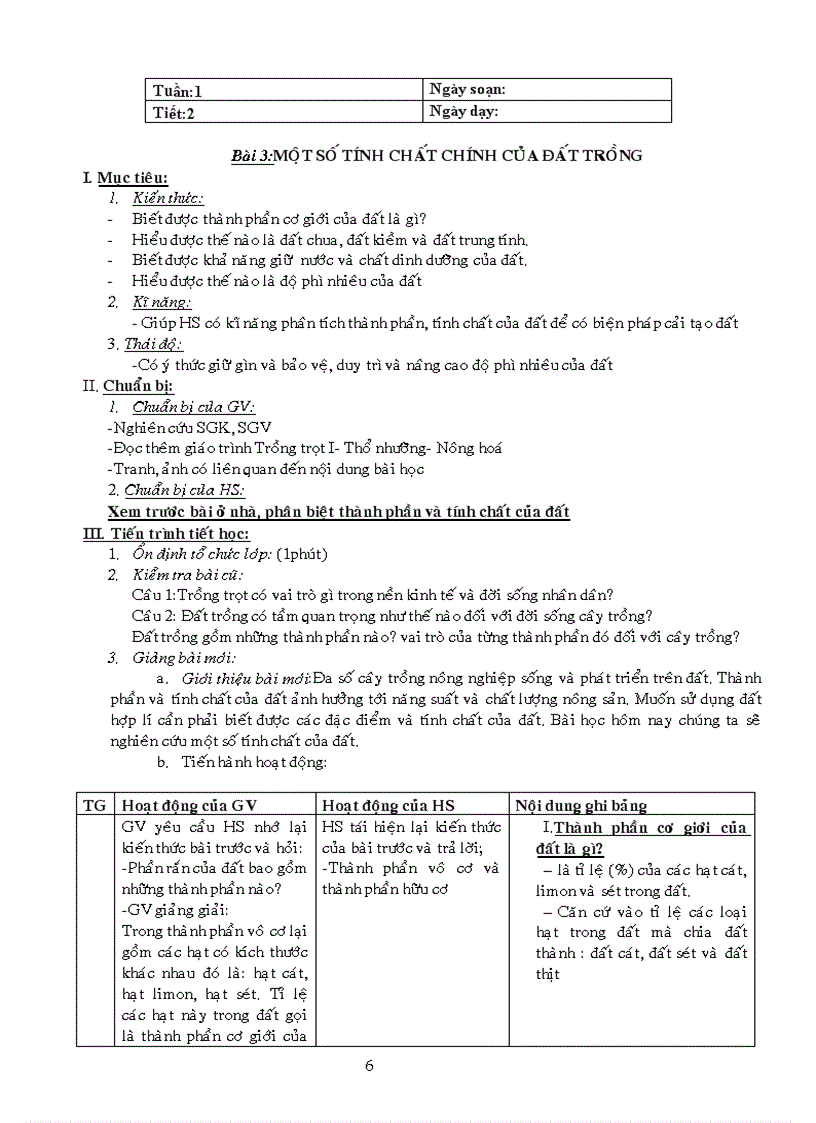 image for page Giáo án công nghệ lớp 7