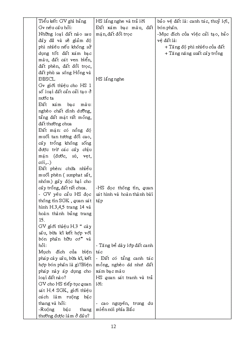 image for page Giáo án công nghệ lớp 7