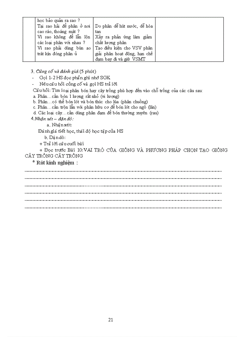 image for page Giáo án công nghệ lớp 7