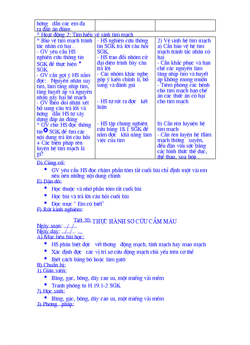 image for page Giáo án đầy đủ chọn lọc